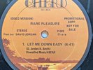RARE PLEASURE - LET ME DOWN EASY -12