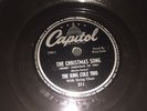 THE (NAT) KING COLE TRIO : THE CHRISTMAS SONG (Merry Christmas To You) US.78.rpm
