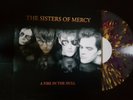 SISTERS OF MERCY FIRE IN THE HULL SPLATTER VINYL LP RARE