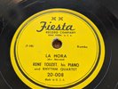 78rpm Fiesta 20-008 Rene Touzet His Piano Rhythm Quartet La Hora /Mambo Negro