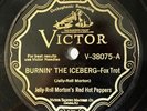 JELLY ROLL MORTON'S R.H.P. VICTOR 38075 Burnin' The Iceberg/ Tank Town Bump