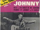 JOHNNY HALLYDAY Rocks les plus terribles Vol 1 1964 Impr Colombet Bandeau violet