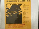 Jimi Hendrix Live At The LA Forum 4-25-70 2LP COLLECTOR'S EDITION COLORED VINYL