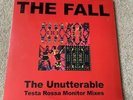 The Fall: The Unutterable Testa Rossa Monitor Mixes LP RSD 2019 / NEW