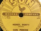 Carl Perkins Blue Suede Shoes Sun Record Company 234 78rpm