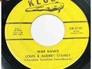 LOUIS & AUDREY STAMEY War Dance / Red Wing KLUB rare NC country bopper 45