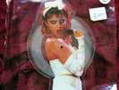 MADONNA ANGEL BURNING UP WEDDING BRIDE PICTURE DISC Vinyl PROMO HYPE STICKER LP