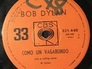 BOB DYLAN Like a Rolling Stone / Subterranean homesick blues RARE 7¨ URUGUAY