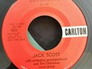 Jack Scott Carlton 483 GERALDINE / WITH YOUR LOVE (RARE PROMO 45) PLAYS GREAT