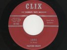Midwest Bopper PALFORD BRADY L-O-V-E/When You're Gone CLIX 145 VG++ HEAR BOTH