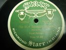 Rare early vertical 78 Royal Dadmun Star Spangled Banner Star 10026 E- -