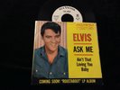 ELVIS PRESLEY 45 PROMO 47-8440 AIN'T THAT LOVING YOU BABY/ASK ME HIGH GRADE NM