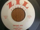 Halloween Rockabilly 45 Tommy Bell - Swamp Gal/Midnight Dreams HEAR  Zil
