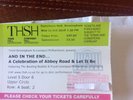 Concert ticket The Bootleg Beatles and Royal Liverpool Philharmonic Orchestra 