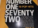 RARE Vtg POP Cover Album NUMBER ONE SEVENTY TWO 18 Pop Hits Jemi Productions 72