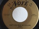 Indiana Rockabilly 45 Ronnie Haig Don't You Hear Me Calling Baby on Note HEAR