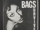 BAGS: Survive 45 (PS) rare Punk/New Wave