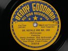 Benny Goodman etc. BENNY GOODMAN ALL STAR RECORDING 3167-D E- PRE WAR JAZZ 78