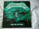 METALLICA - RIDE THE LIGHTNING - FRENCH ISSUE - GREEN VINYL