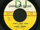 Teener Doo Wop 45 ANDY ROSE & THORNS Just For Fun GOLDEN CREST hear