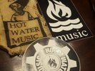 Hot Water Music Angel Patch & Stickers - RARE / Out of Print