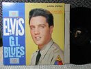 Elvis Presley vg+-ex early black label LP GI Blues