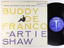 Buddy DeFranco - Plays Artie Shaw LP - Verve - MG V-2090 Mono DG VG++
