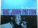 'BIG' JOHN PATTON / THE WAY I FEEL BLUE NOTE] LP  1973 issue 'VAN GELDER in wax