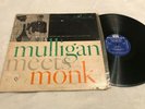 MULLIGAN MEETS MONK original RIVERSIDE JAZZ LP dg mono