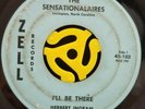 Gospel DEEP SOUL 45 - The Sensationalaires - I'll Be There - Zell Records HEAR