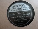THE CLOVERS  FROM THE BOTTOM OF MY HEART 1956 LONDON HL.8334  78 RPM