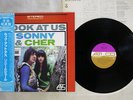 SONNY & CHER LOOK AT US ATCO SP-8613T Japan OBI PROMO VINYL LP