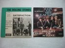 n. 2 copertine cover Rolling Stones 7 italy satisfaction -con le mie lacrime