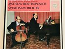 PHILIPS 2LPS BOX SET 835 182/83 ROSTROPOVITCH RICHTER BEETHOVEN SONATAS NMINT