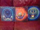 JOURNEY RECORD LOT, CAPTURED WITH MINT POSTER, SELF TITLED, FRONTIERS IN SHRINK