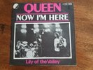 Very Rare Queen Freddie Mercury Now I'm Here 45 Belgium Picture Sleeve