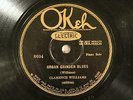 JAZZ CLARENCE WILLIAMS Organ Grinder Blues OKEH 8604