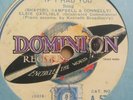1931  DOMINION 78rpm ELSIE CARLISLE : IF I HAD YOU A57 V / V+ inc DOMINION SLEEV