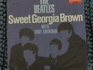 Beatles/Tony Sheridan 45&PS Sweet Georgia Brown / Skinny Minny German Export Lbl