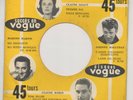RARE*Pochette Juke box* JAUNE* V. 45.722*  Johnny HALLYDAY*T'aimer Follement **