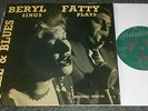 BERYL SINGS FATTY PLAYS JAZZ & BLUES-UK 1950's VINYL 7