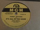 Tommy Edwards 78rpm Single 10-inch M-G-M Records #11035 It's All In The Game