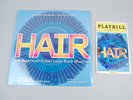 Hair - New Broadway Cast - SIGNED Playbill July 2009 OBC & New Sealed LP Record