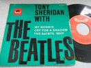 TONY SHERIDAN WITH THE BEATLES. SUPERB GERMANY 1ST ISSUE,POLYDOR LABEL No 21 610
