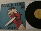 Black Flag My War LP 1984 1st Press SST Punk Henry Rollins Mis-Print EXCELLENT