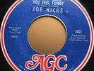 Northern Soul 45 Joe Hicks-Don't It Make You Feel Funky/Soul Meetin'-AGC Reissue
