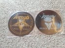VENOM - WELCOME TO HELL + Black Metal vinyl LP picture disc lot. Mint