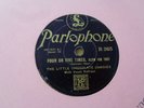 The Big Chocolate Dandies / The Little Chocolate Dandies Parlophone R365 78 rpm