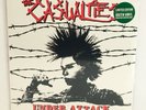 The CASUALTIES under attack GREEN VINYL Lp Record , SEALED / NEW limited edition