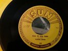 Warren Smith Rock N Roll Ruby 45 Record Sun Label #239 1956 misco original vg+